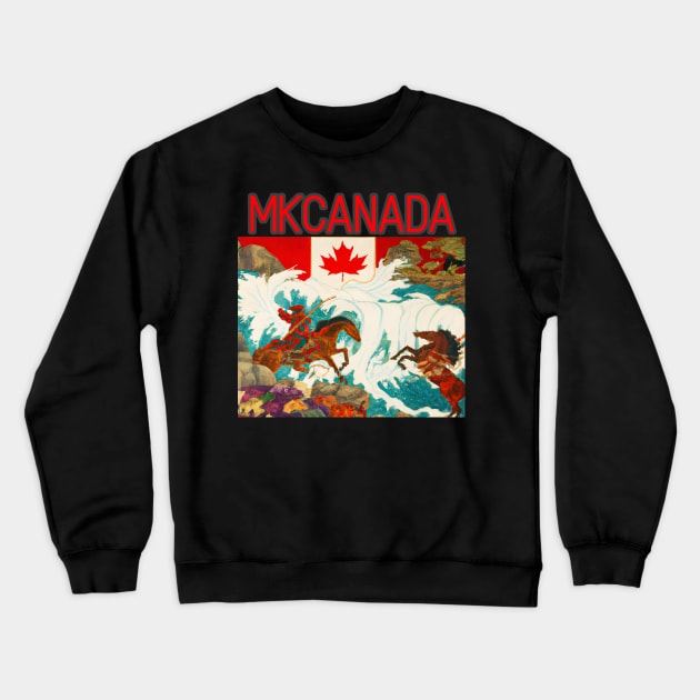 MKCANADA Niagara Falls Crewneck Sweatshirt by Xirtus